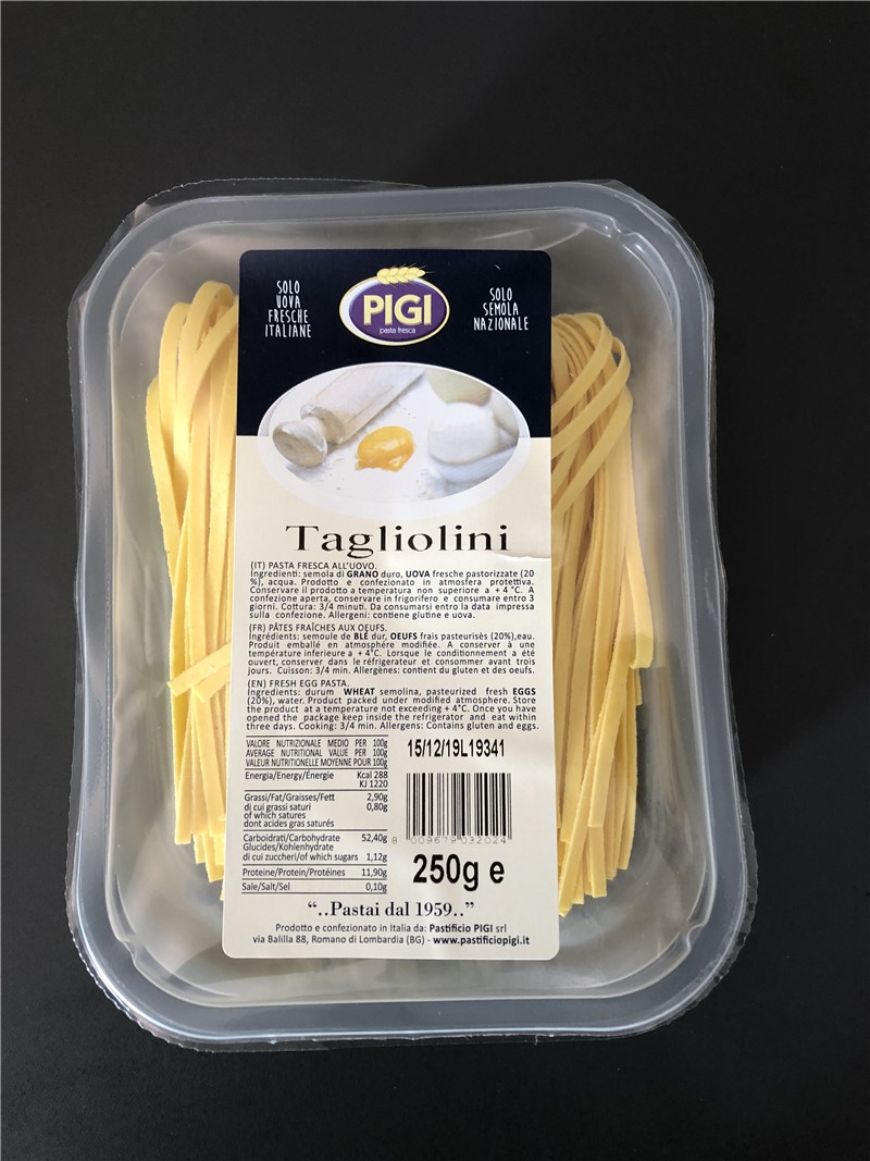 Prodotti marchio Pigi | Pasta fresca