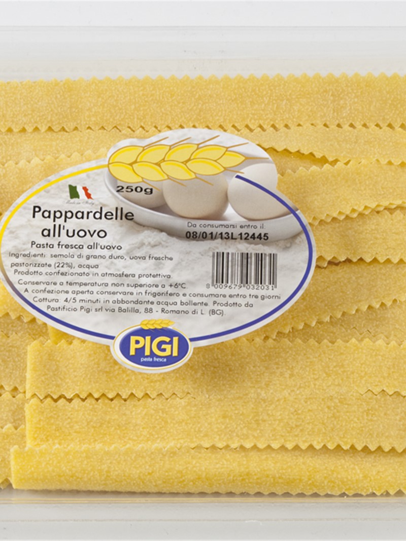 Product | PAPPARDELLE ALL'UOVO RUVIDE 
